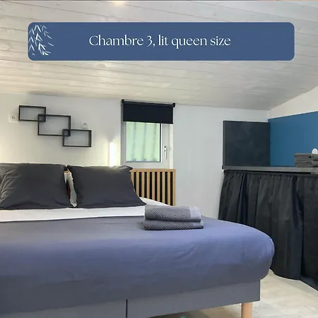 度假居 Grand Le Saule En Scie - 3 Etoiles - Chauffe, 12 A 14 Pers, Jardin Clos, 30 Mn Puydufou