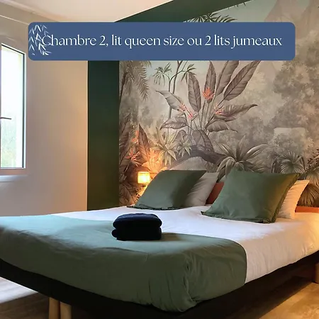 Grand Le Saule En Scie - 3 étoiles - Spa, 6 à 14 Pers, Jardin Clos, 30 Mn Puydufou Casa vacanze