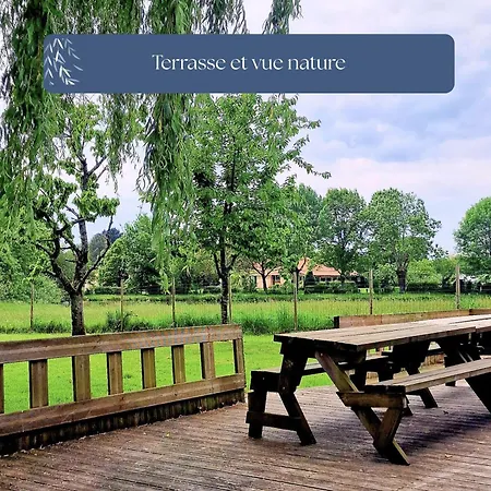 Grand Le Saule En Scie - 3 Etoiles - Chauffe, 12 A 14 Pers, Jardin Clos, 30 Mn Puydufou 度假居