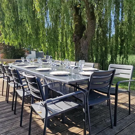 Grand Le Saule En Scie - 3 Etoiles - Chauffe, 12 A 14 Pers, Jardin Clos, 30 Mn Puydufou بيت للعطل Nueil-sous-les-Aubiers