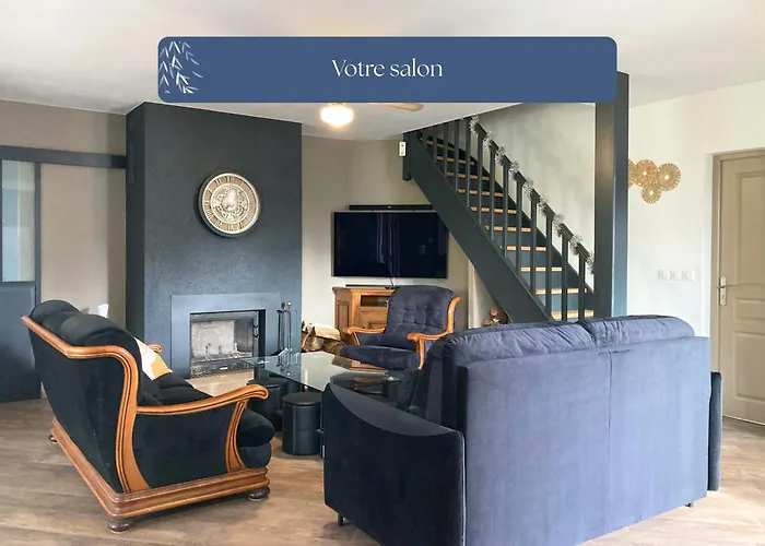 Сasa de vacaciones Grand Le Saule En Scie - 3 étoiles - Chauffé, 12 à 14 Pers, Jardin Clos, 30 Mn Puydufou