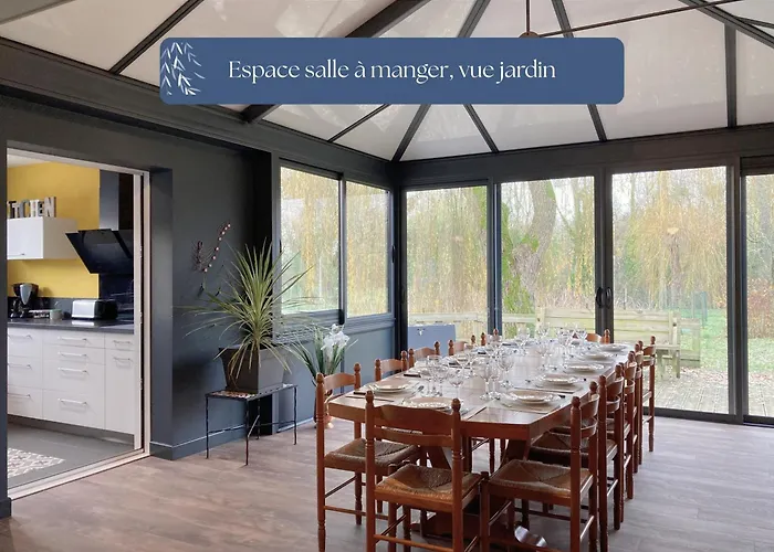 Grand Le Saule En Scie - 3 étoiles - Chauffé, 12 à 14 Pers, Jardin Clos, 30 Mn Puydufou