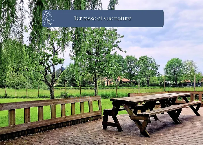 Grand Le Saule En Scie - 3 étoiles - Chauffé, 12 à 14 Pers, Jardin Clos, 30 Mn Puydufou Сasa de vacaciones