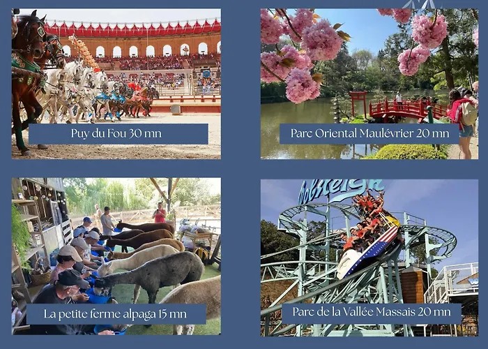 Сasa de vacaciones Grand Le Saule En Scie - 3 étoiles - Chauffé, 12 à 14 Pers, Jardin Clos, 30 Mn Puydufou *